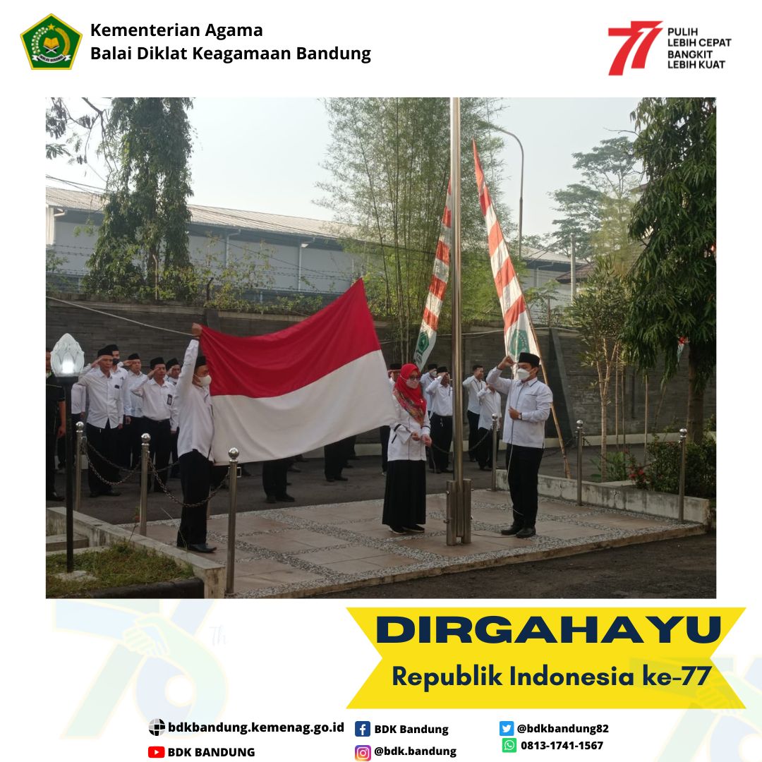 Upacara Bendera Memperingati Hari Kemerdekaan Indonesia 17 Agustus 1945